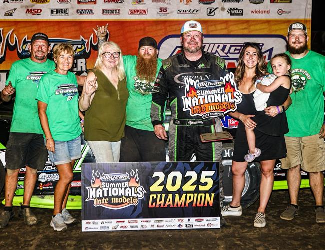 Jason Feger Crowned 2025 DIRTcar Summer Nationals Champion