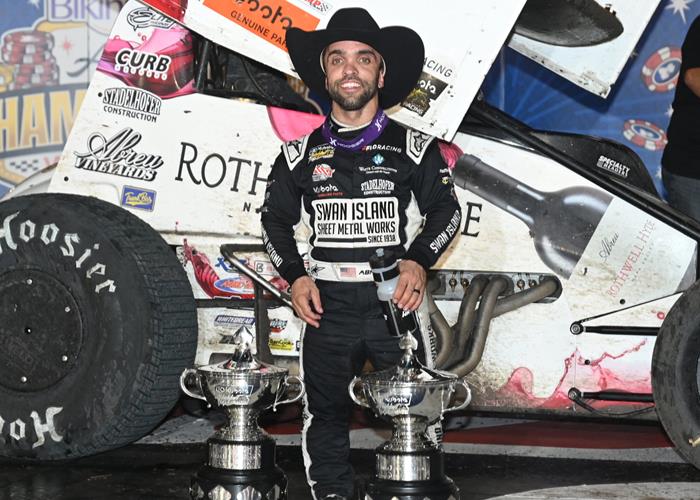 WALK-OFF WINNER: Rico Abreu Clinches 2025 Kubota High Limit Racing Championship in Season Finale at Texas