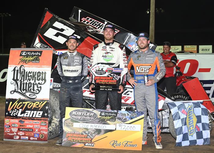 WIN BIG, FLIP BIGGER: Cole Macedo's First National Tour Victory at Fremont Speedway is Unforgettable