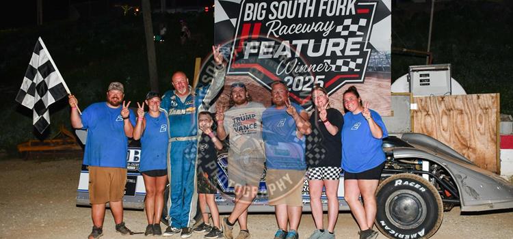 Terry Poore grabs checkered flag in first visit to Big South Fork Raceway