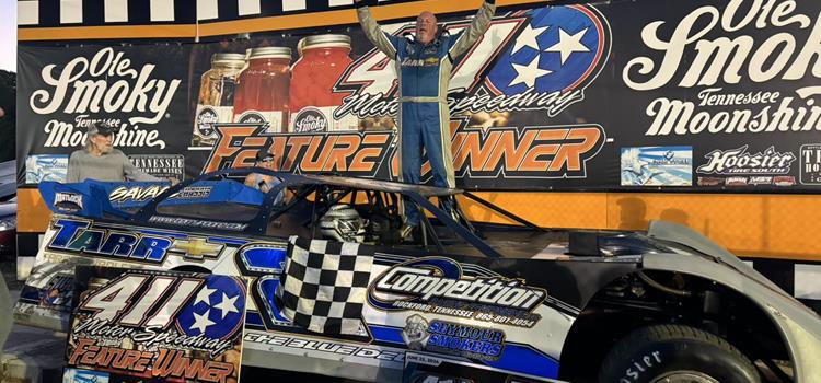 Terry Poore captures back-to-back victories with win at 411 Motor Speedway