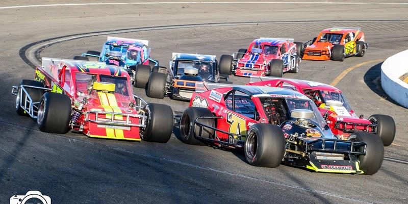 RACE OF CHAMPIONS MODIFIED SERIES AND FOAR SCORE FOUR CYLINDER DASH SERIES START TIME MOVED TO 6:00P