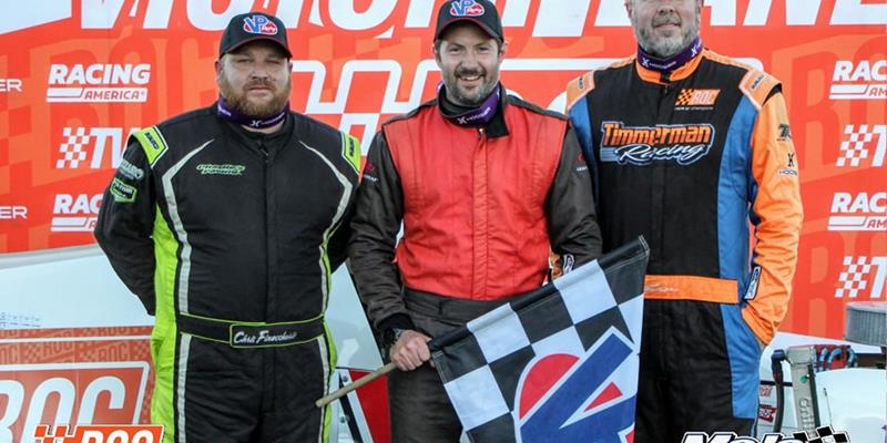 JOE EVANS, JOE MANCUSO, RUSS BULGER, JR AND JEANA DIETZ RACE TO “FALL SHOOTOUT” VICTORY AT WYOMING C