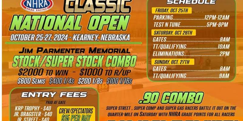 CORNHUSKER CLASSIC RESCHEDULED OCT 25-27TH