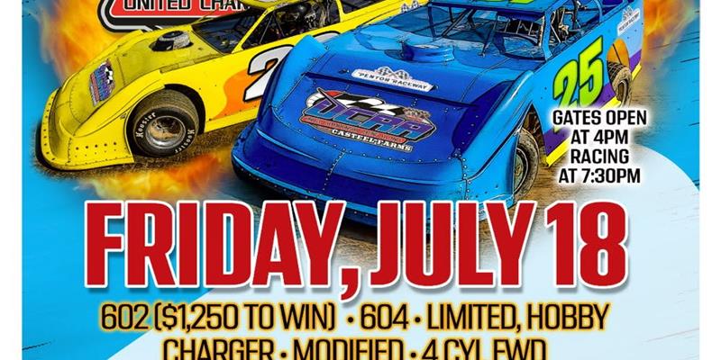 Penton Speedway Up Next for UCRA on July 18