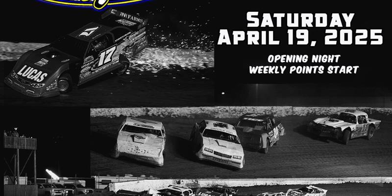 Greenville Speedway's 2025 Opening Night is April 19!
