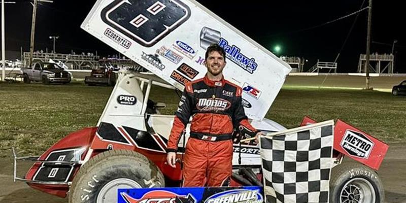 Brad Bowden Rolls To Victory At Greenville Speedway