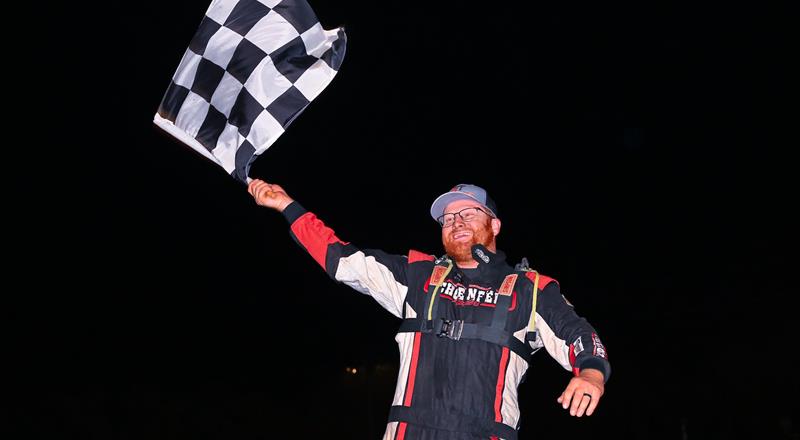 Joseph Joiner Bags $15,000 Hunt the Front Super Dirt Series victo