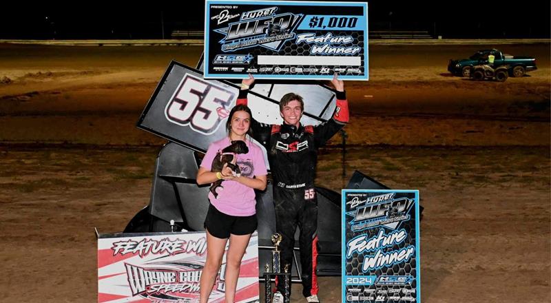 Stark Claims First Hyper Racing WFO Micro Series Triumph at Wayne