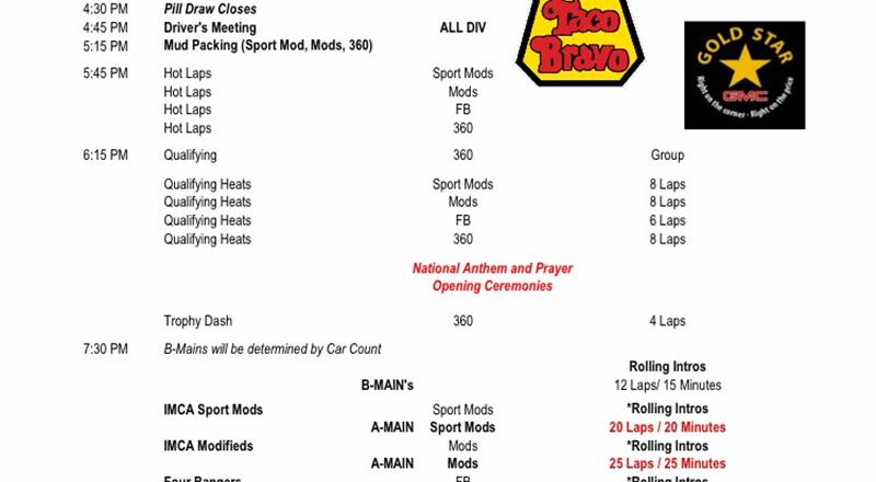 Friday, April 11th Event Schedule