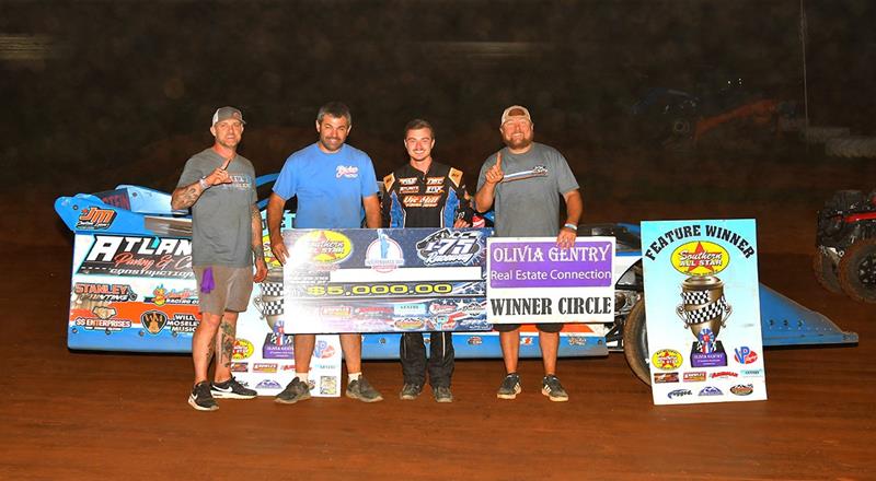 Garrett Smith Spectacular in Southern All Star Dirt Racing Series Victory at I-75 Rac