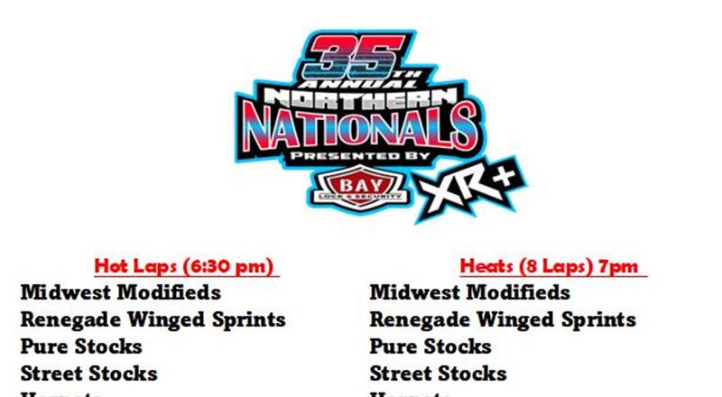 TONIGHT!!! NORTHERN NATIONALS NIGHT ONE - ORDER OF EVENTS