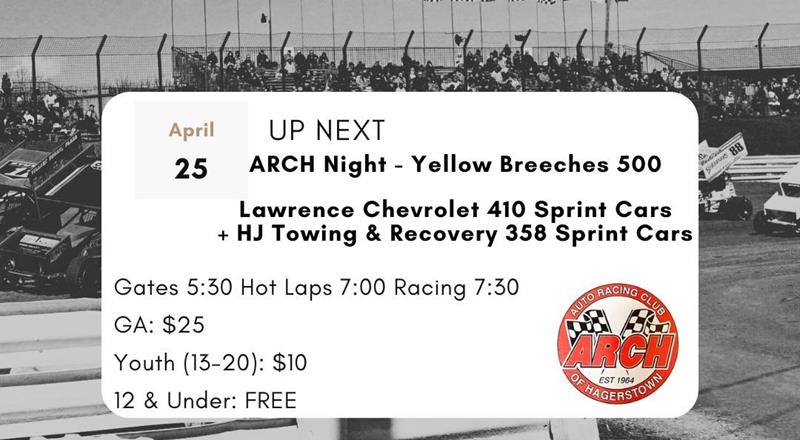 Yellow Breeches 500 For 410 Sprints And Twin 358 Sprint Mains Fri