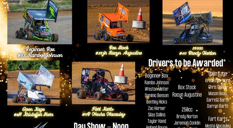 FINAL KART RACES & KART BANQUET SATURDAY, SEPTEMBER 14TH!!