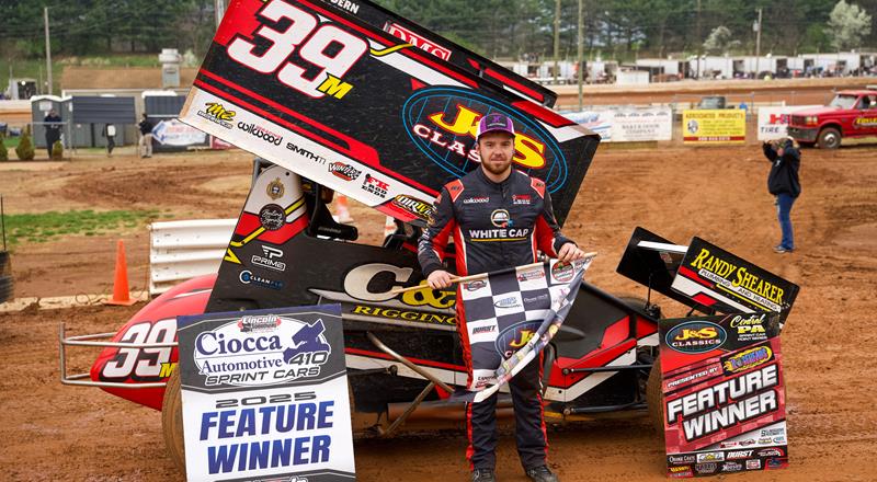 MACRI CAPTURES FEATURE WIN; Nash Ely Scores First Career 358 Spri