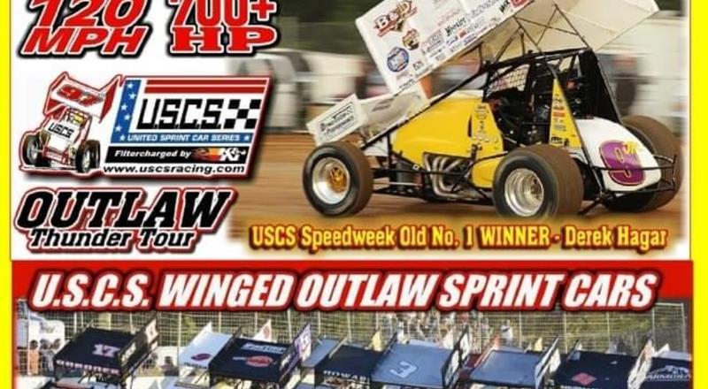 USCS Speedweek Invades Old No. 1 on Sunday, May 29
