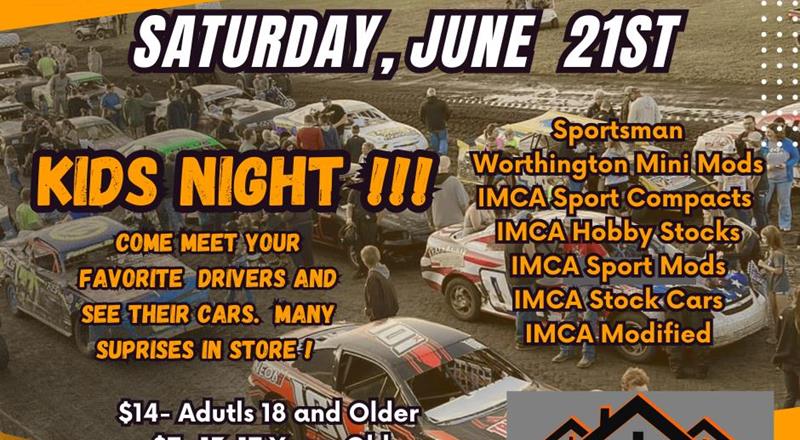 Kid's Night At the Worthington Speedway