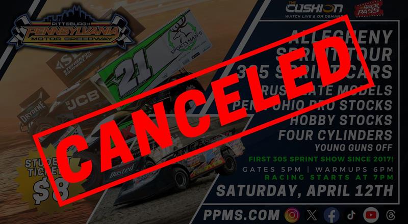 Racing Canceled for Saturday, Easter Fun Set for Sunday