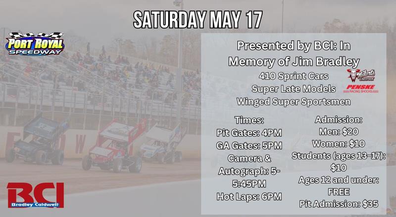 Port Royal Speedway Returns to Action With a Full Night of Racing