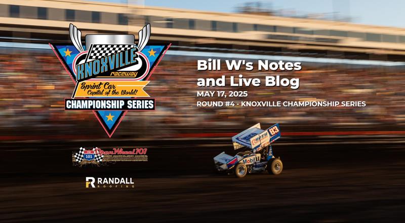 Bill W's Notes for 5/17