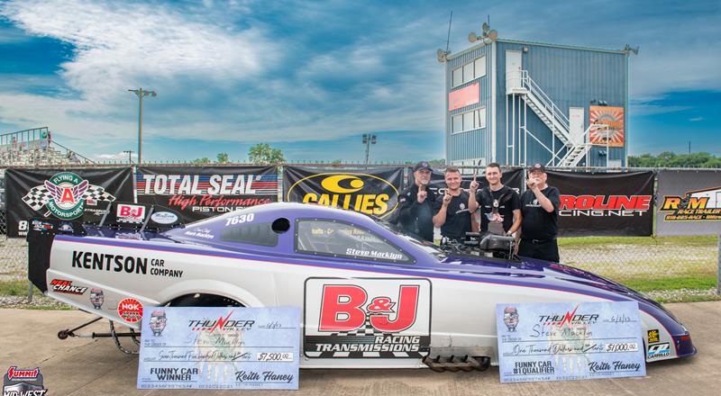 Mid-West Drag Racing Series Crowns Winners at Thunder in the Vall