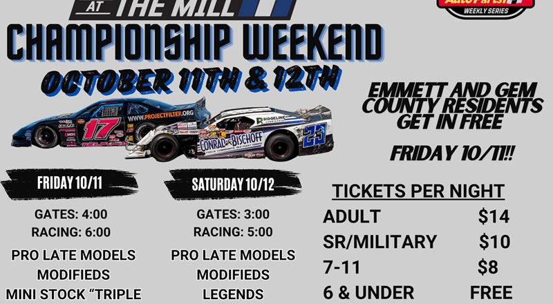 Championship Weekend Is Right Around the Corner