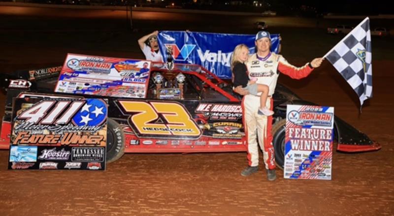 Cory Hedgecock Claims Valvoline Iron-Man Late Model Southern Seri