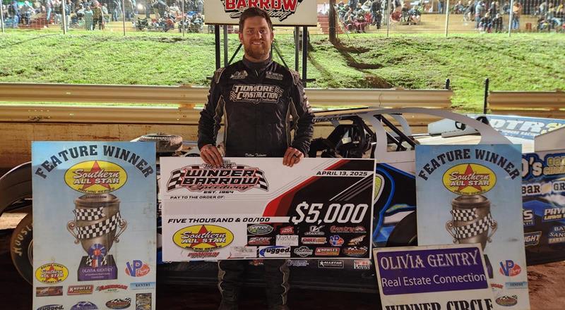 Dillon Tidmore Tames Winder-Barrow Field for $5,000 Southern All Stars Victory