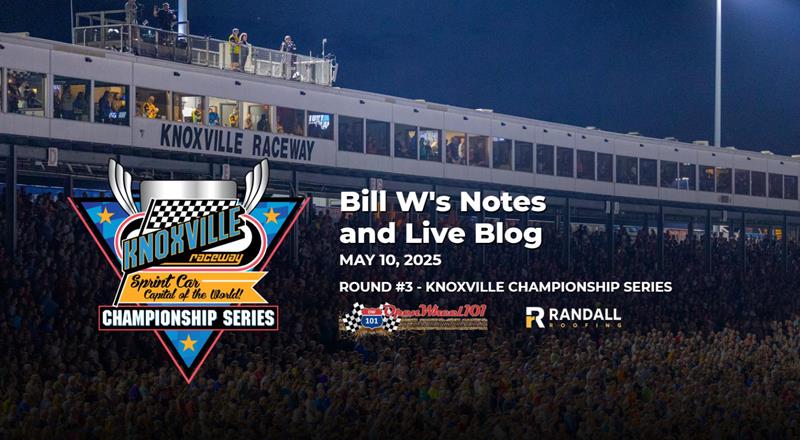 Bill W's Notes for 5/10