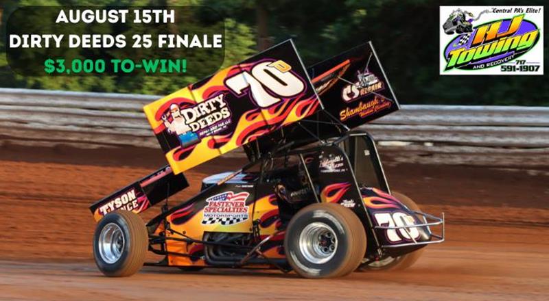 Dirty Deeds Finale For Williams Grove 358s Is August 15
