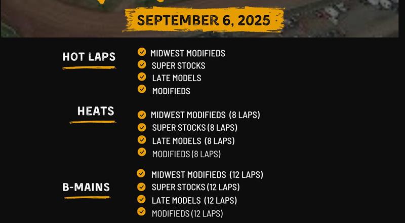 Order of Events for 9/6/2024