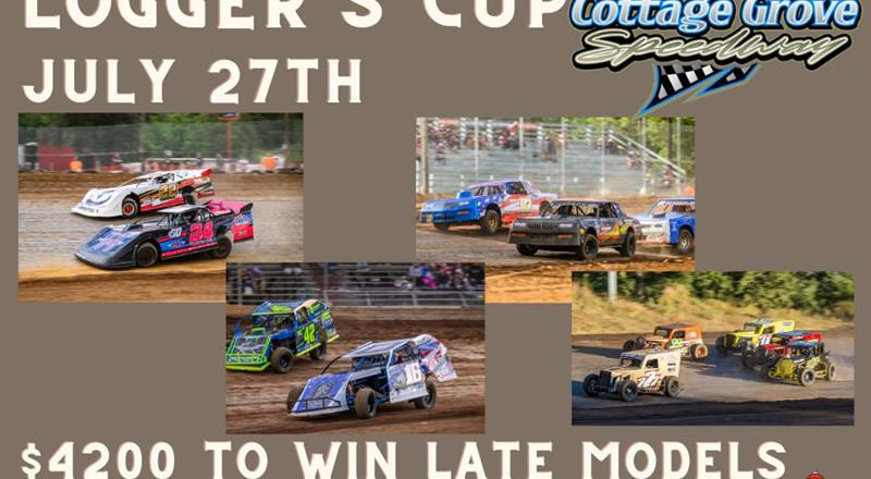 VIRGIL HANSON MEMORIAL LOGGERS CUP SATURDAY, JULY 27TH AT COTTAGE