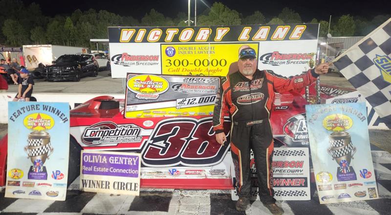 Jamie Oliver Dominates SAS Dirt Invasion at Anderson Motor Speedway for Richest Caree