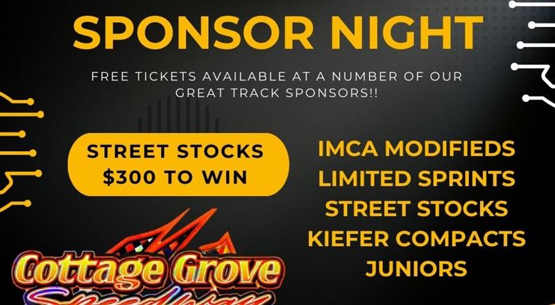 COTTAGE GROVE SPEEDWAY NOT SLOWING DOWN!  2 MORE NIGHTS OF RACING
