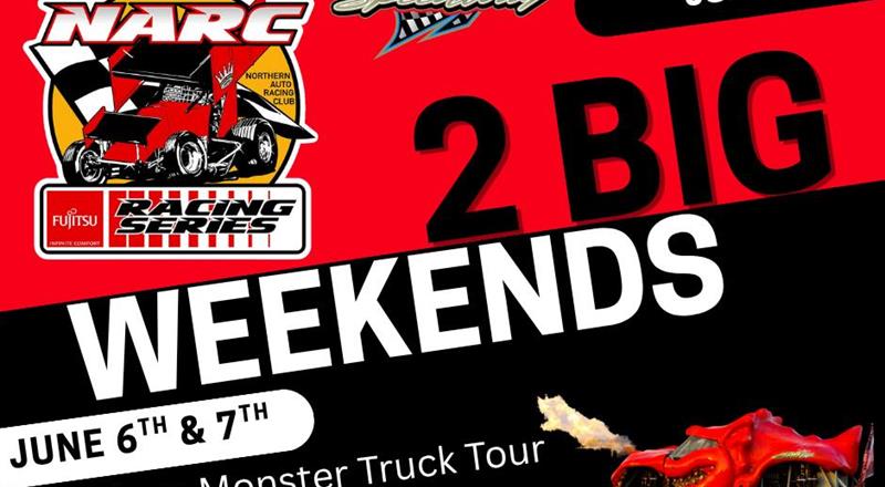 2 BIG WEEKENDS AHEAD AT COTTAGE GROVE SPEEDWAY!!