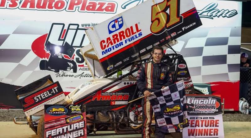 FREDDIE RAHMER DOMINATES FOR THRILLING VICTORY: Frankie Herr Clai