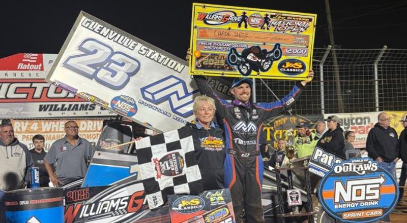 Dietz Leads Posse Podium Sweep Of Outlaws In Williams Grove Open