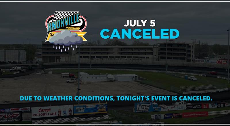 July 5 - Mother Nature is Victorious!