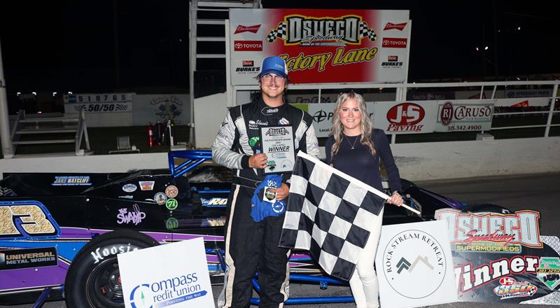 Griffin Miller Charges from 11th to Victory Lane in Ratcliff Raci