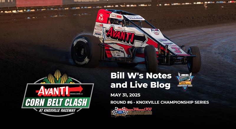 Bill W's Notes for 5/31