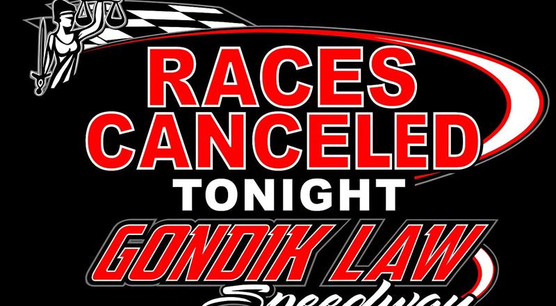 RACES CANCELED – Mother Nature Wins Again