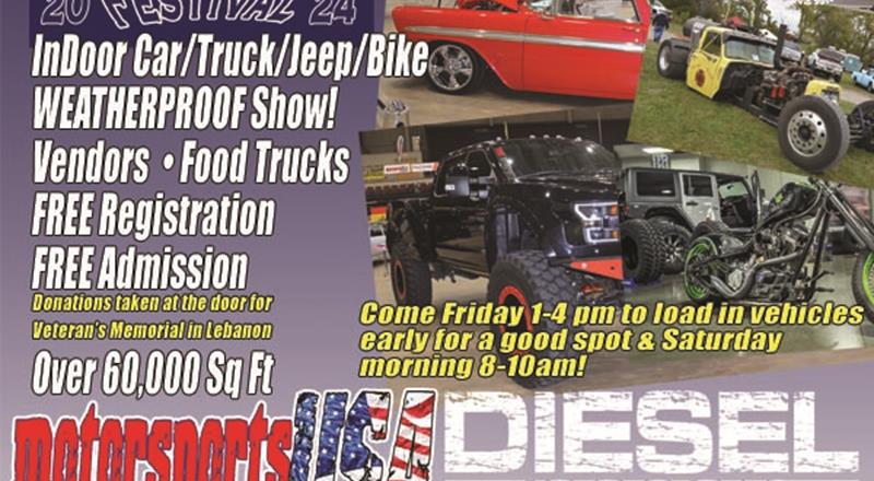 DIESEL Motorsports to host Benefit Show for WWII Veterans Memoria