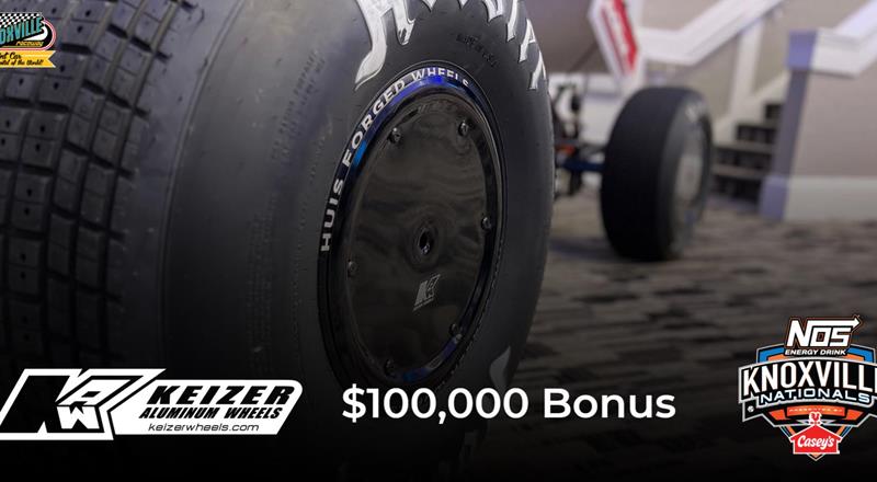 Knoxville Raceway Introduces Keizer Wheels Bonus at 2025 Knoxvill