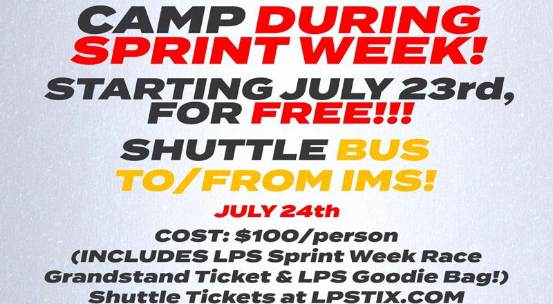 Let Us Drive You To IMS To Kick Off USAC Indiana Sprint Week