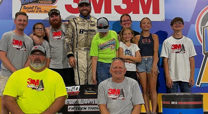 Carson McCarl Headlines Crazy Night at Knoxville for $15,000 360