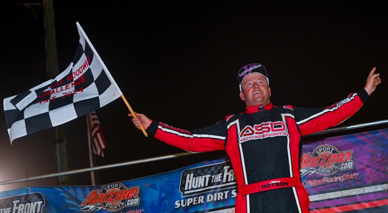 Ethan Dotson wins Jerry Goodwin Challenge at Talladega Short Trac