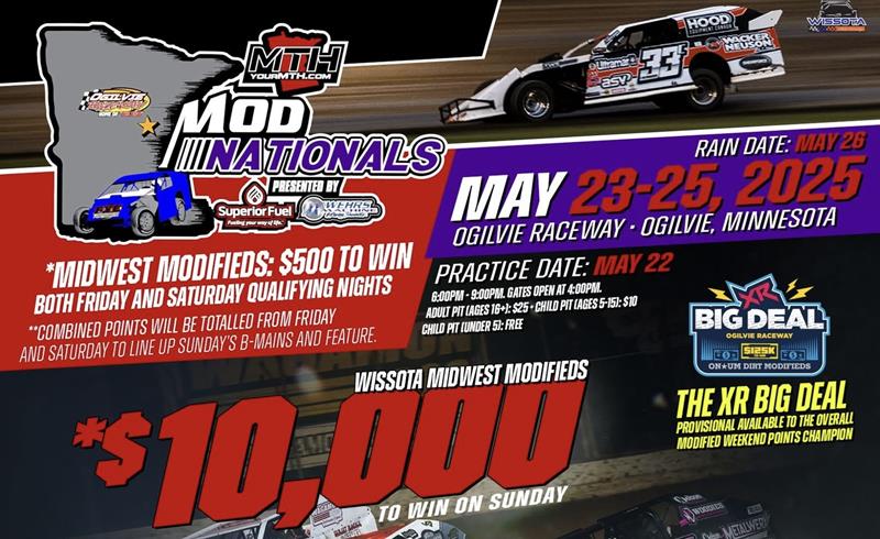 Midwest Modifieds - Register NOW for the 2025 Mod Nationals!