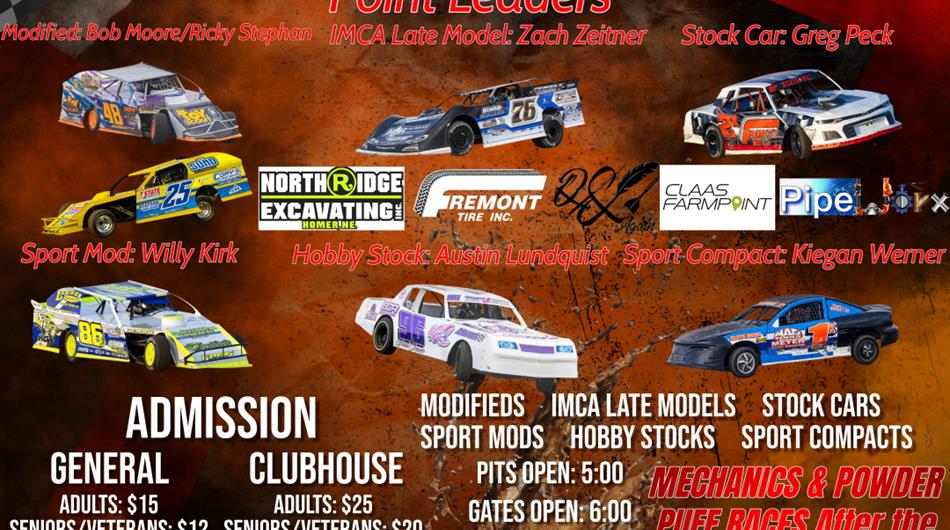 Season Championship Night Friday!!!