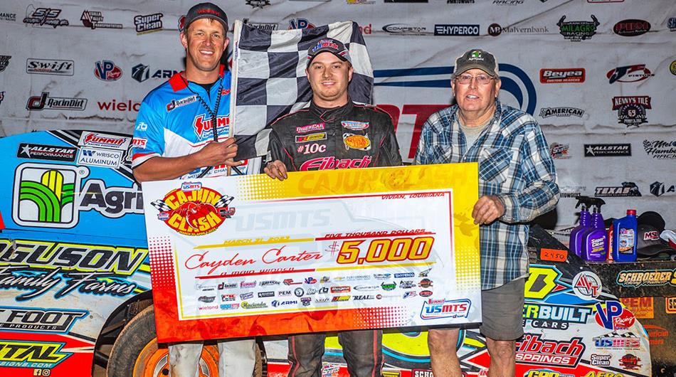 Carter holds off Berry at Ark-La-Tex Speedway