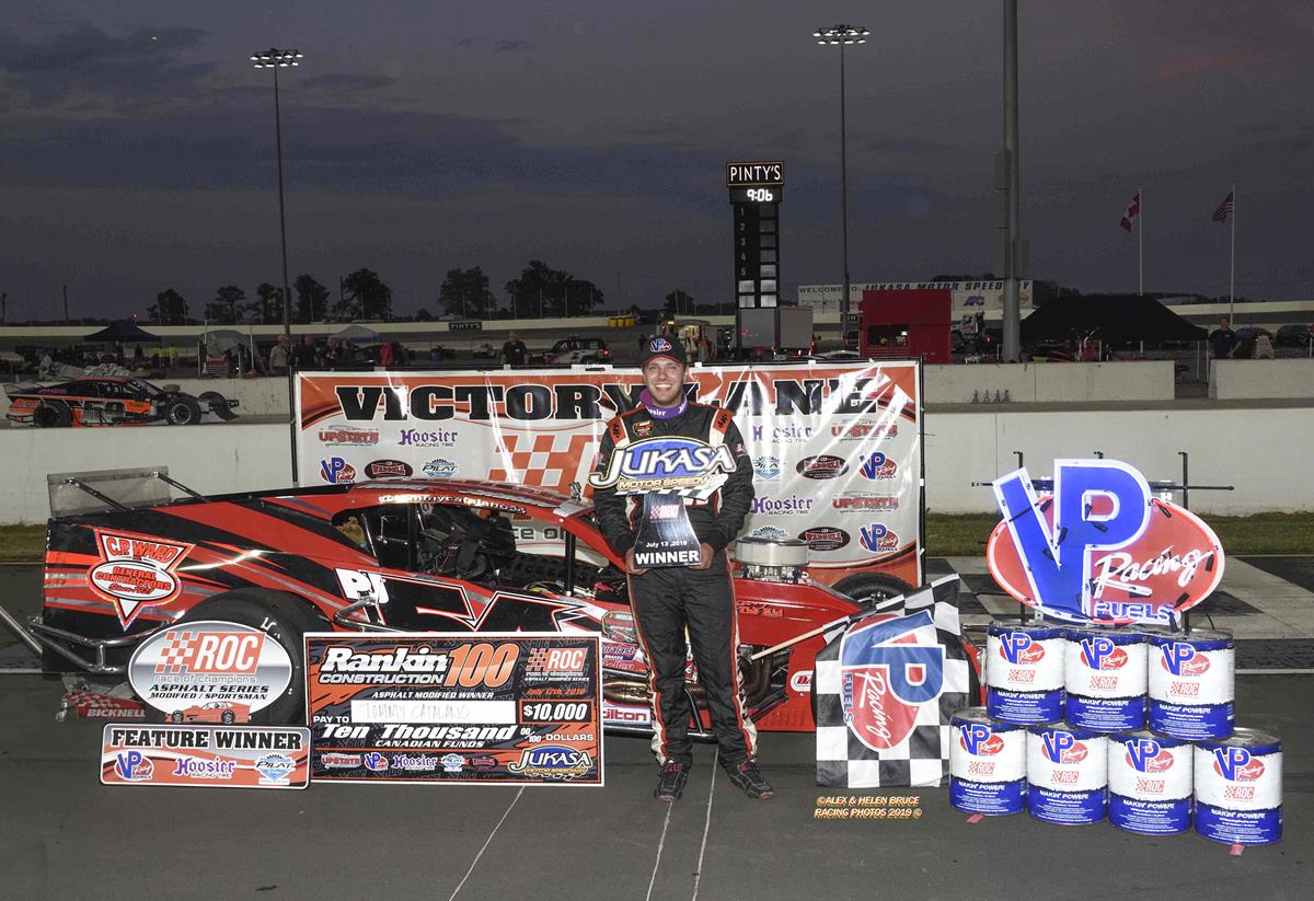 TOMMY CATALANO TAKES HOME FIRST RACE OF CHAMPIONS ASPHALT MODIFIED SERIES WIN AT JUKASA